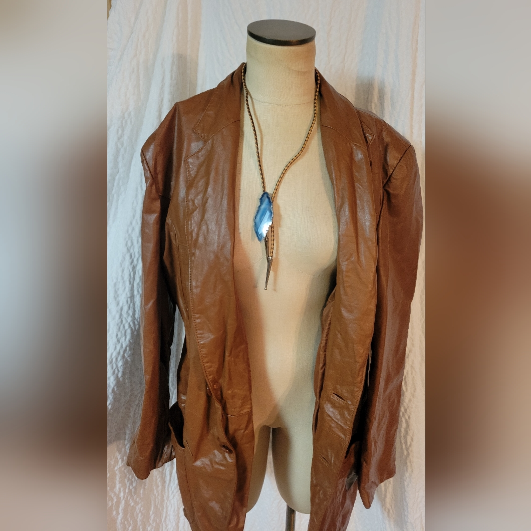 Vintage Genuine Leather Blazer Vintage Genuine Leather Blazer